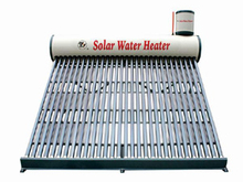 Calentador de agua solar de tubo evacuado residencial de baja presión