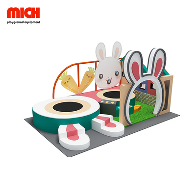 Mini Kids Rabbit Style Soft Indoor Playground en venta