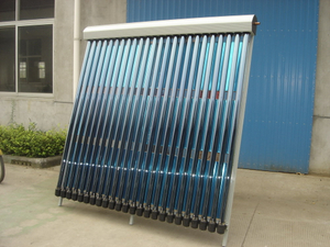 Colector de calentador de agua solar con tubo de calor residencial