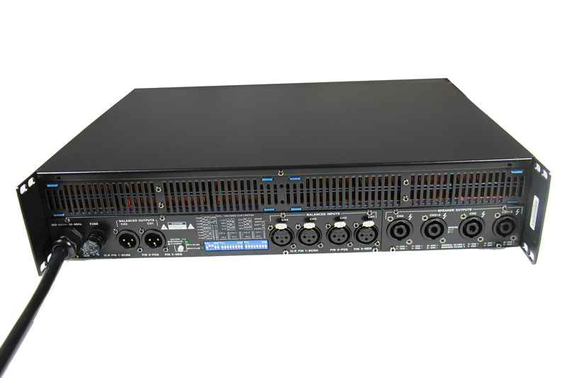 FP6000Q 4-Kanal-Klasse TD-Verstärkerleistung