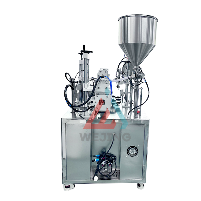 mașină manuală de umplere a tuburilor