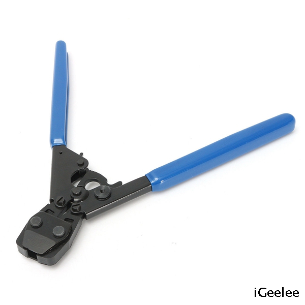SS-T PEX Cinch Crimp Crimper Tool for SS Clamps for 3/8",1/2",5/8",3/4",1"