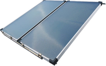 Sistema de colector solar de placa plana de tubo de calor Slar Keymark