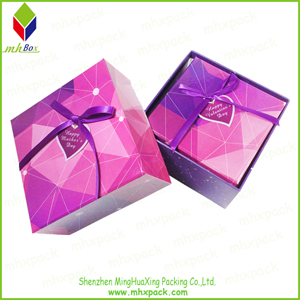 UV 最新流行的可回收的包装礼品纸盒