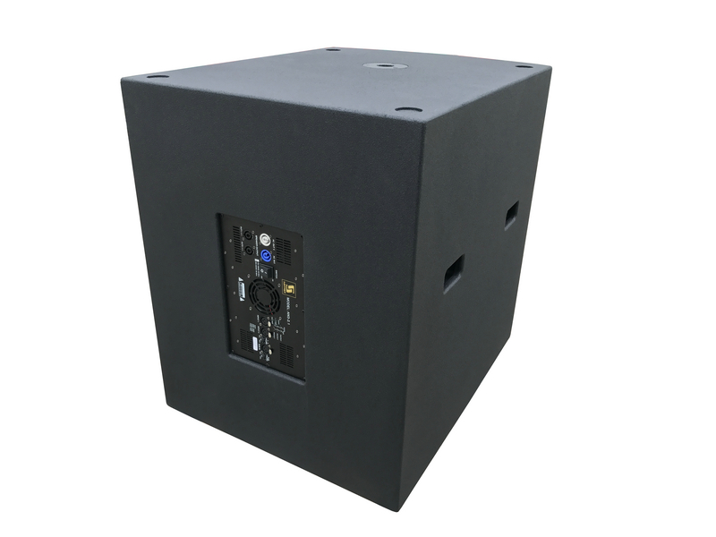 MT21A Eingebauter DSP Single 21 "Subwoofer mit eigener Stromversorgung und kompakter Gehäusebox