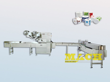 Automatic Single Toilet Tissue Paper Roll Packing Machine