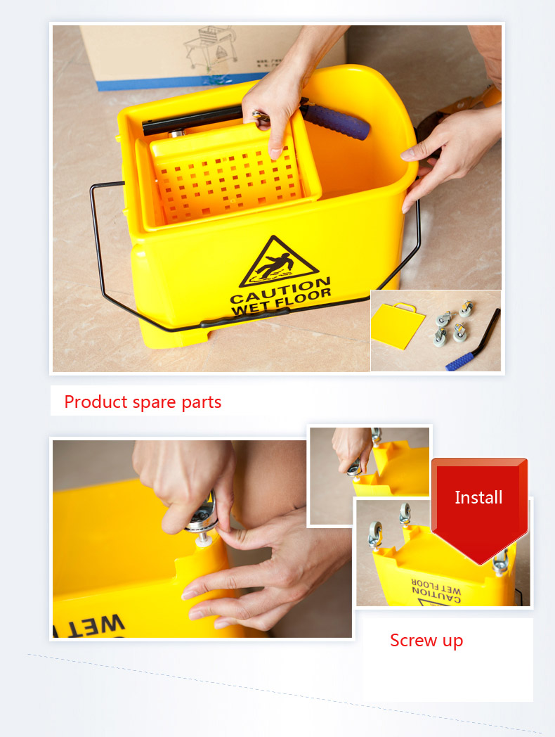 Mini Mop Wringer with Plastic (YG-068)