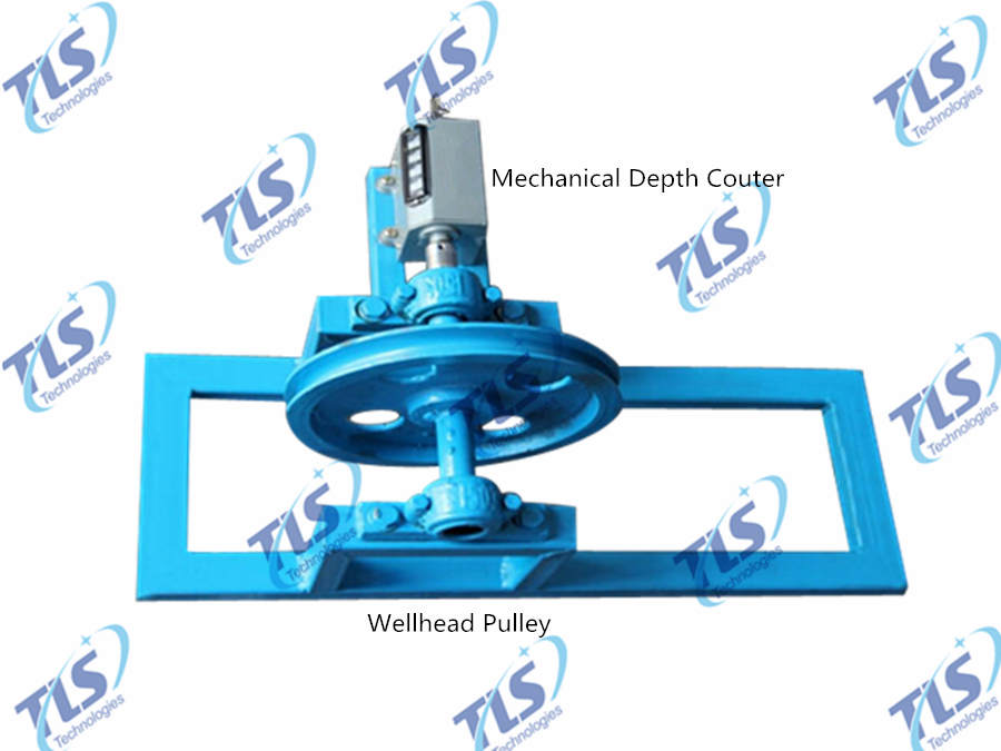 Mechanical Depth Counter of Winch for Borehole Inspection Camera System-1 Mechanical Depth Counter of Winch for Borehole Inspection Camera System-1