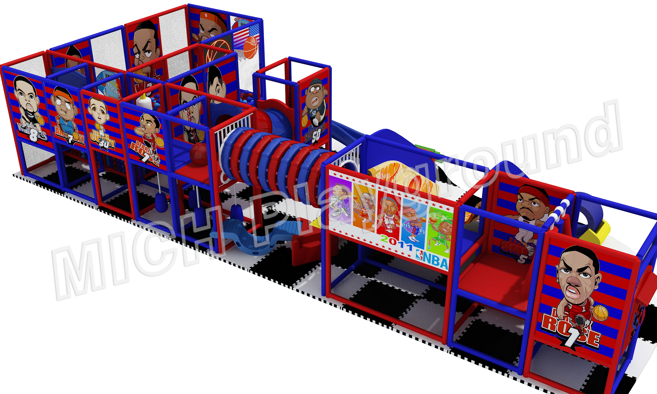 Мягкая игровая площадка для детей Hot Sale Indoor для детей 6605B