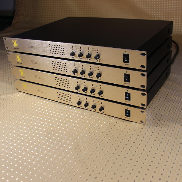 DA1004 4 Kanäle 1U Verstärker für Heimkinosysteme