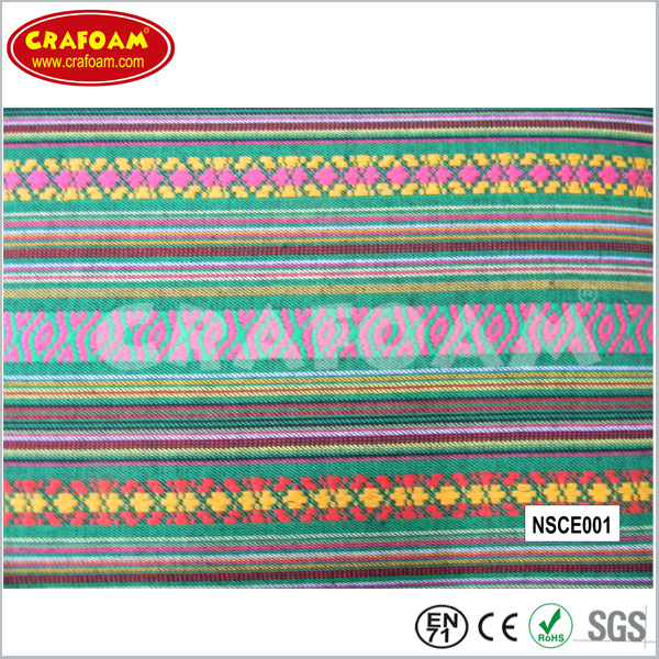 National Stripe Fabric EVA Foam Sheet