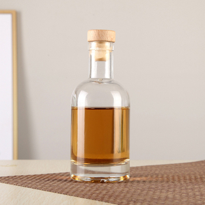 100ml Nordic Glass Liquor Bottle with Cork