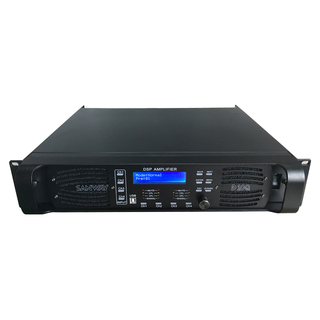 Amplificador de potencia DSP digital DSP de audio D10Q 4CH con Ethernet