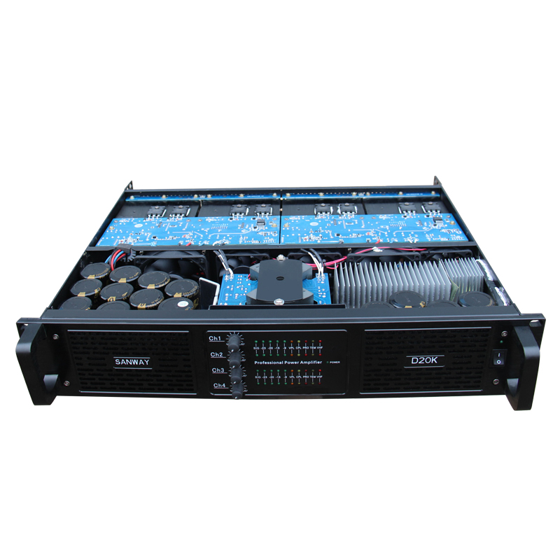 FP20000Q D20K Klasse D DJ-Leistungsverstärker 4-Kanal