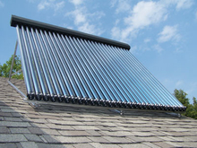 Calentador de agua solar dividido residencial de aleación de aluminio