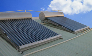 mini calentadores de agua solares residenciales no presurizados