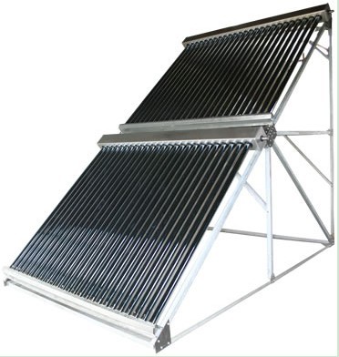 Calentador de agua solar con tubo de calor residencial integrado