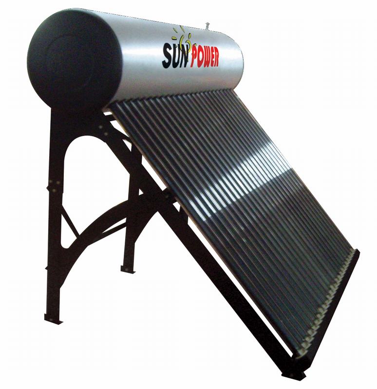 Calentador de agua solar residencial sin presión 150L