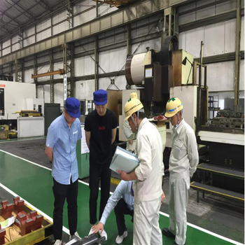 与上海科力机械制造有限公司的万总一起走访考察日本三和制作株式会社