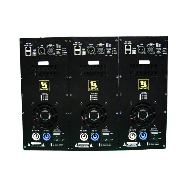 D1-800D Klasse D 800w 1-Kanal-Aktivlautsprecher-Verstärkermodul