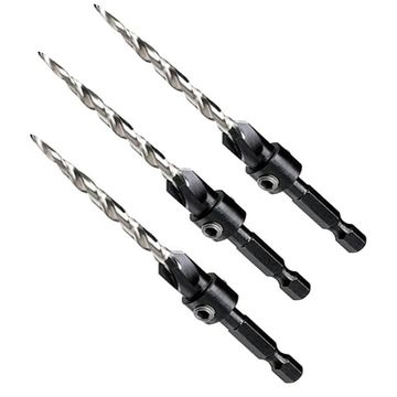 Hex Shank 5 Flute Wood Senkerbohrer für Holzschraube