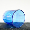 Pink Blue Holographic Decorative Glass Candle Jars for 12oz of Wax Filling 
