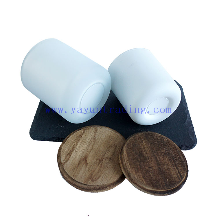 wholesale votives candle jars 12oz amber candle containers holder with