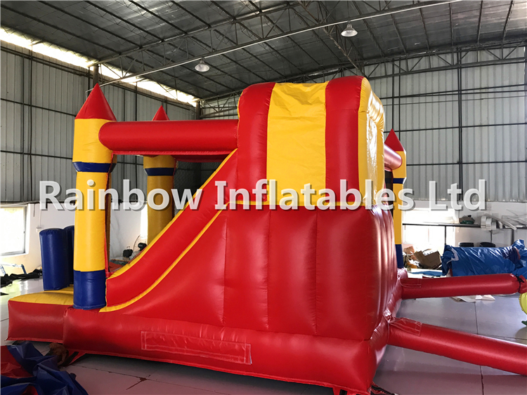 RB3014(3.5x4x2.5m) Inflatables Red and Yellow Combo Castle With Slide 