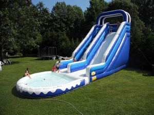 Inflatable Roaring River Water Slide