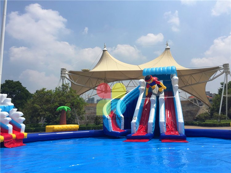 RB32018（dia 21m） Inflatable Commercial Giant Floating Water Park hot sale 