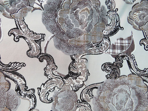 Woveb Jacquard Polyester Fabric for Sofa