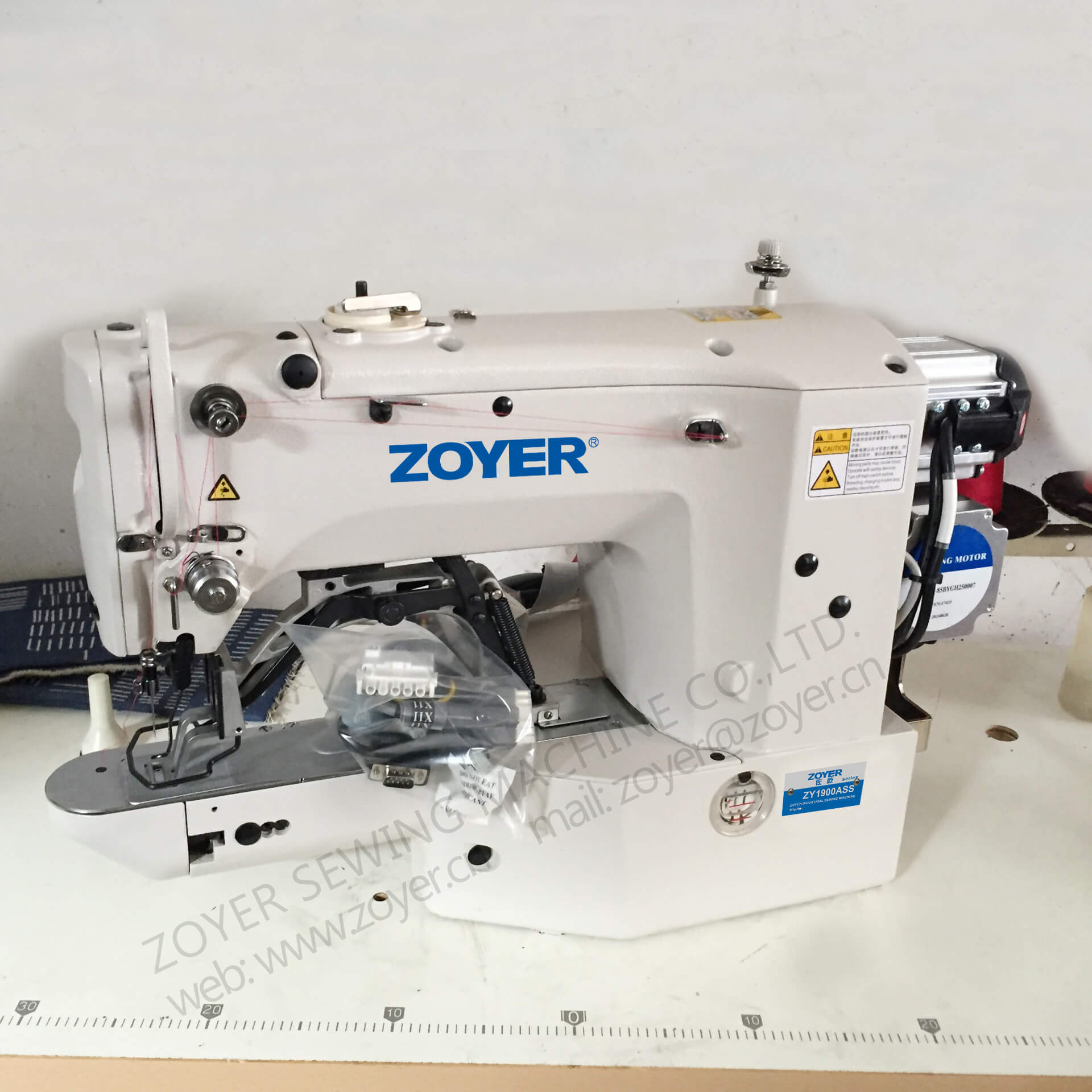 ZY1900A zoyer direct drive bar tacking sewing machine Buy special