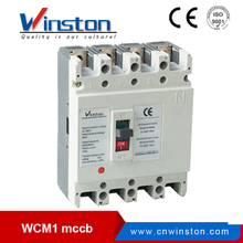 China disyuntor de caja moldeada MCCB serie 3P 4P WCM1