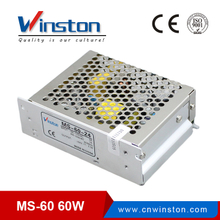 CE ROHS MS-60W 100V - 220V AC / DC 5V 12V 15V 24V Convertidor / Fuente de alimentación conmutada