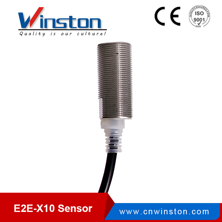 E2E-X10 E2E-X18 10mm 18mm NPN PNP Sensor de interruptor inductivo de descarga sin descarga