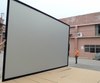 Hot Sell HD Customized Wall Mount large Fixed Frame Projector Screen With Front Projection