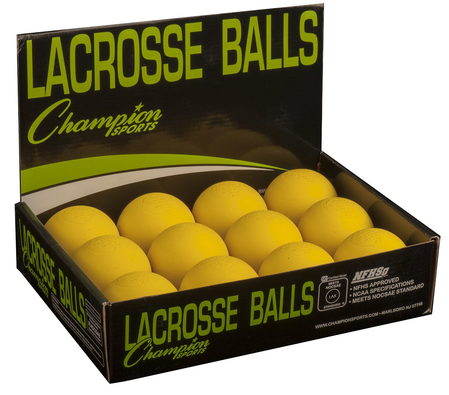 Factory-direct lacrosse balls with SEI&NFHS standard
