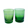 270ml Glass Cup Green Transparent Juice Cup Wine Cup Overlay Glasses