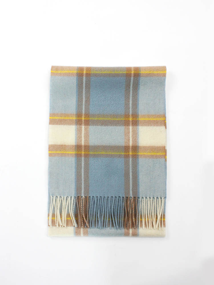 Plaid wol serp in veelkleurige