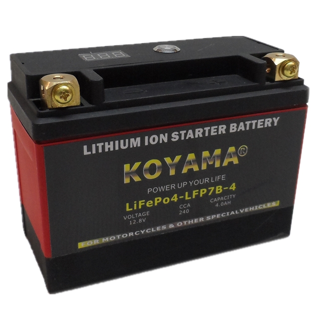 12.8V 4ah LiFePO4 Lithium Starter battery LFP7b4 Buy AGM Battery