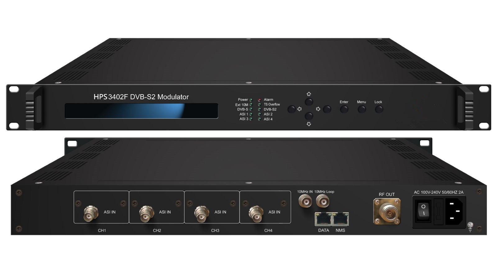 HPS3402F High-Performance Modulator DVB-S2if Output
