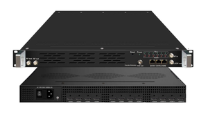 HP8412G OSD insertion HD encoder modulator 12xHDMI input 16xDVB-C/8xDVB-T RF output