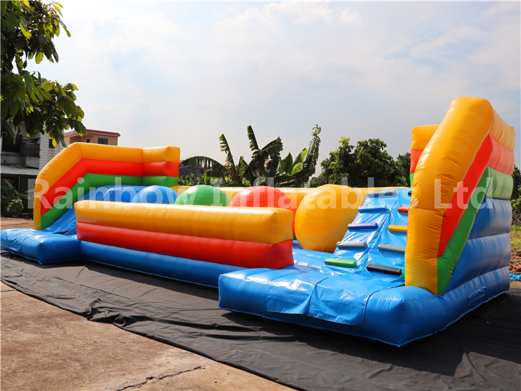 RB9132( 12x5m ) Inflatable Wipeout Big Baller Obstacle/ Wipeout Inflatable Big Baller Games