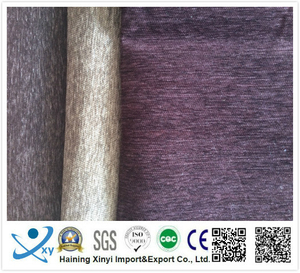 100% Polyester Chenille Jacquard Woven Stripe Pongee Fabric/Textile Dresses for Women