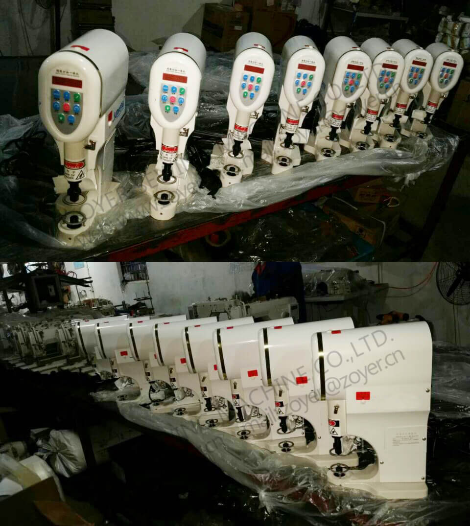 ZY828D zoyer 直驱式四合扣贴合机带红外线