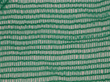 Red de sombra de tres agujas con cinta adhesiva verde