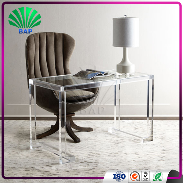 Modern Glass Top Office Table Acrylic Manager Office Table Design