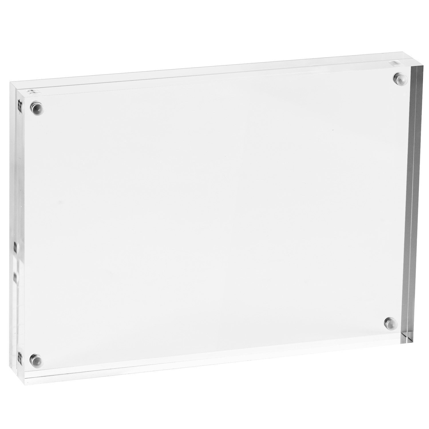 Clear Acrylic Frameless Photo Pictures Frames Custom Available Buy