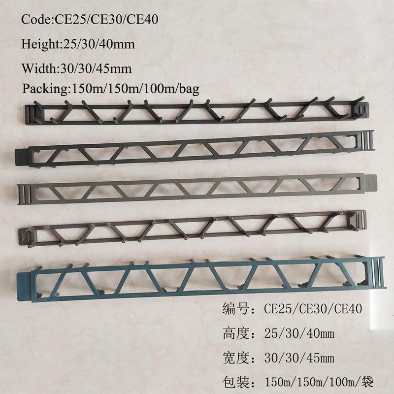 30mm Height Continuous Plastic Spacer Applied in Civil and Construction of Building