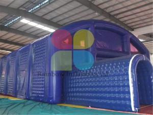 RB41062(30x5m) Inflatable customized large cube tent/inflatable cubes tent